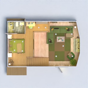 floorplans namas vonia miegamasis svetainė 3d