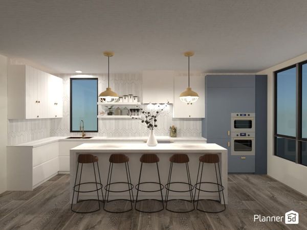 Küche im Planner 5D Hausplaner erstellt