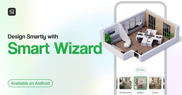 Smart Wizard sur Android par Planner 5D