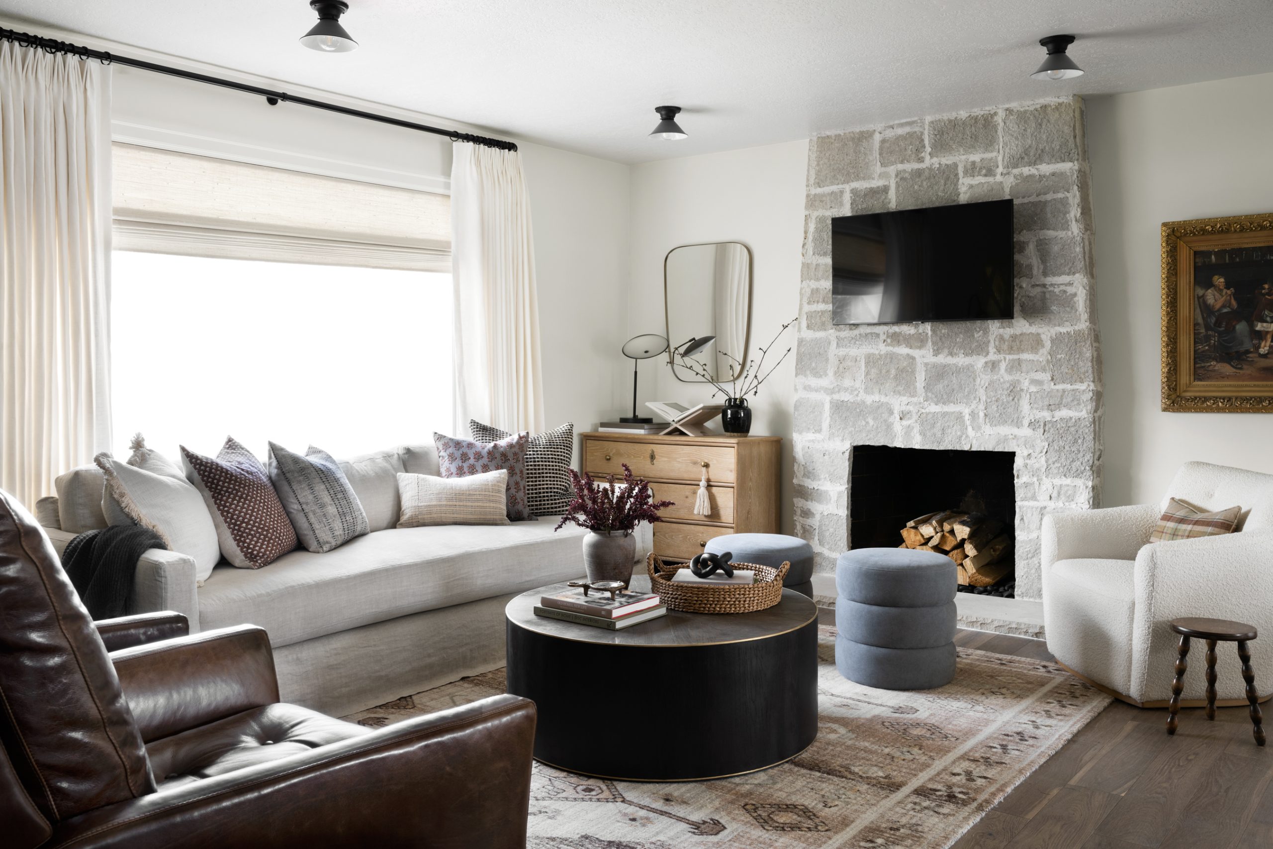 The Millcreek Cottage Remodel living room